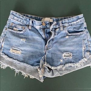 FREE PEOPLE-Jean Short, Size 25